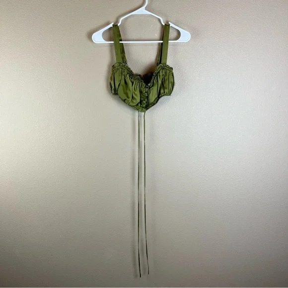 Nicholas Tracy silk crop top and shorts set - Picture 5 of 16